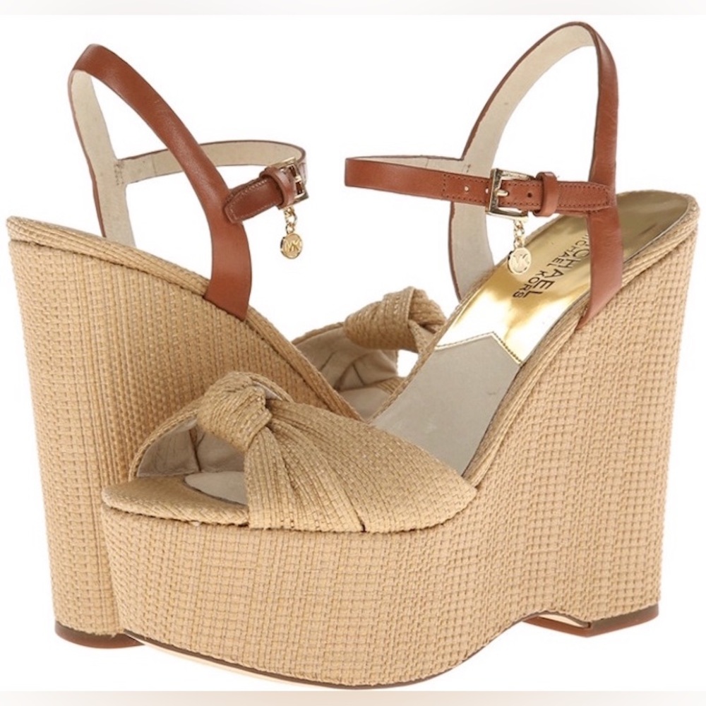 NWOB Michael Michael Kors Benji Platform Wedge